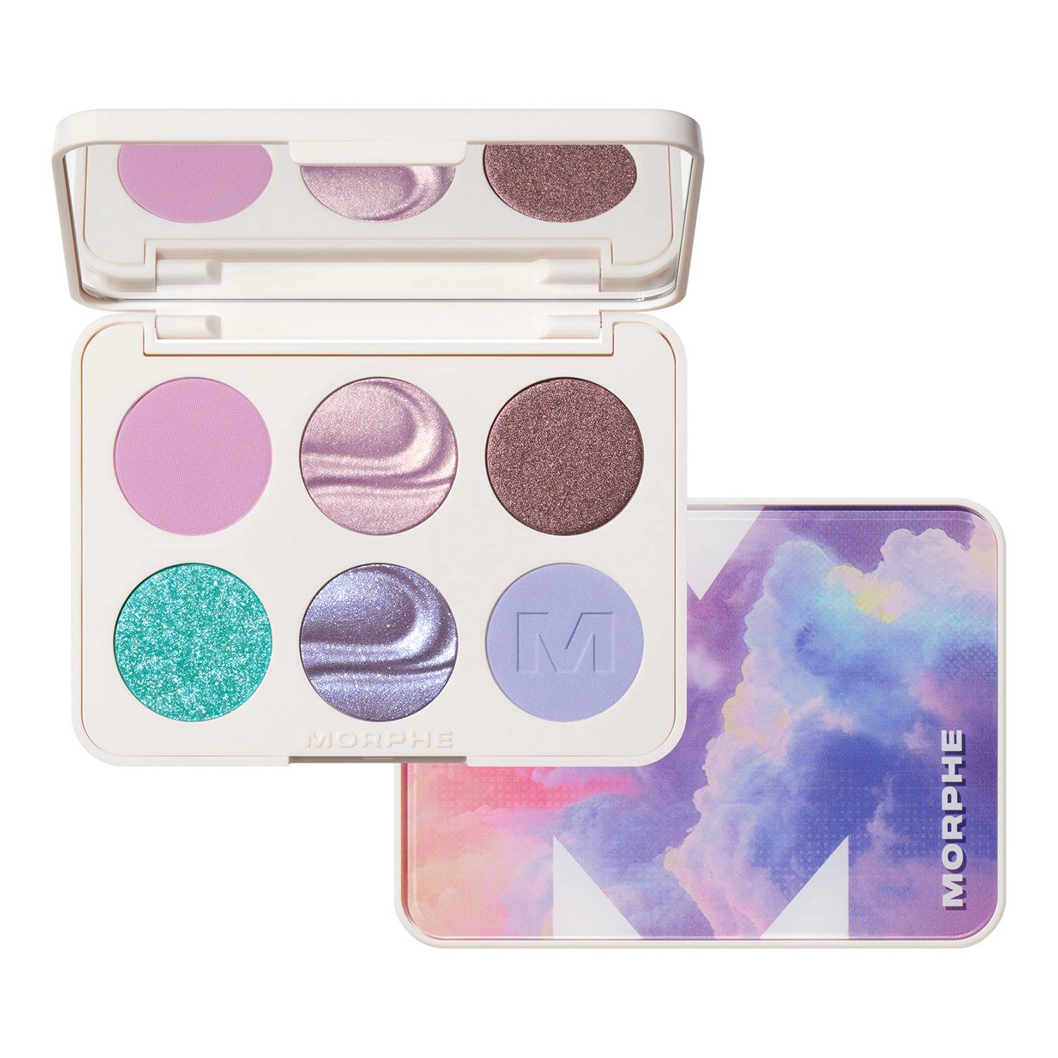 Morphe Chromaplus 6-Pan Eyeshadow Palette 7.5G Sky-Fi