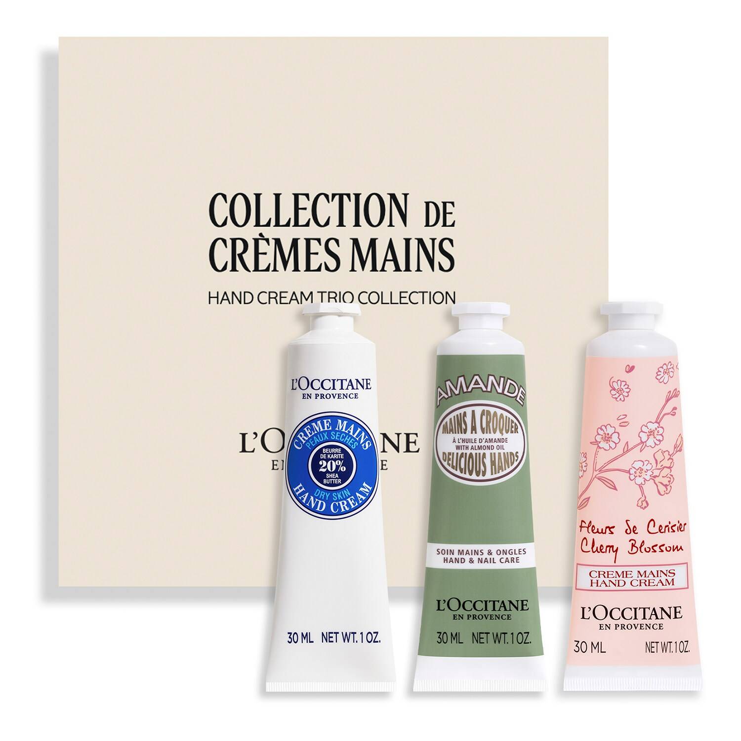 L'Occitane Hand Cream Trio Collection Giftset