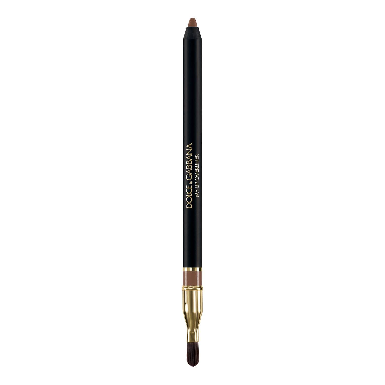 Dolce & Gabbana My Lip Overliner -8H Lasting Easy Glide Sculpting Lip Pencil, 1.2G Unisex 04 My Caramel Brown