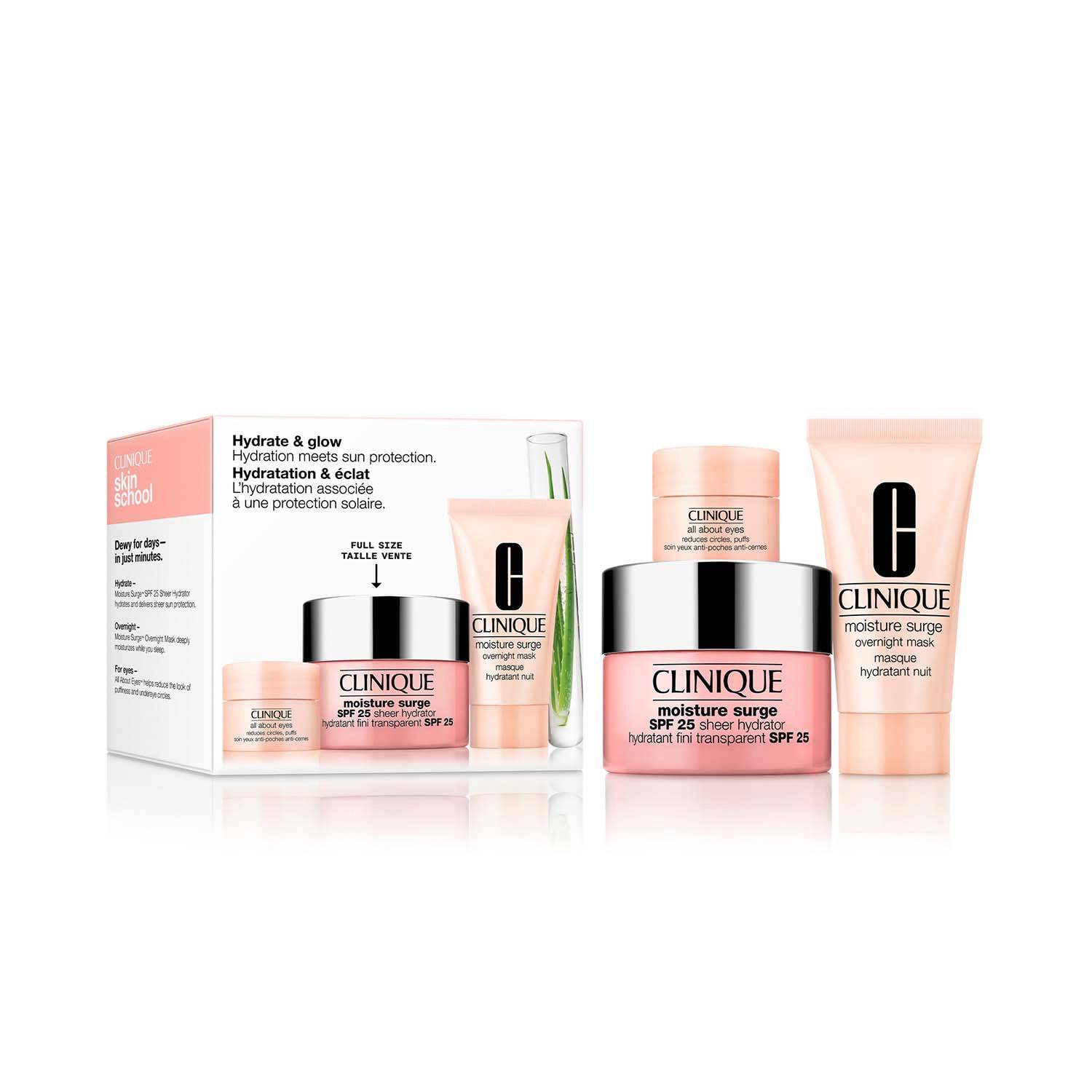Clinique Hydration & Go, Hydration Meets Sun Protection Giftset