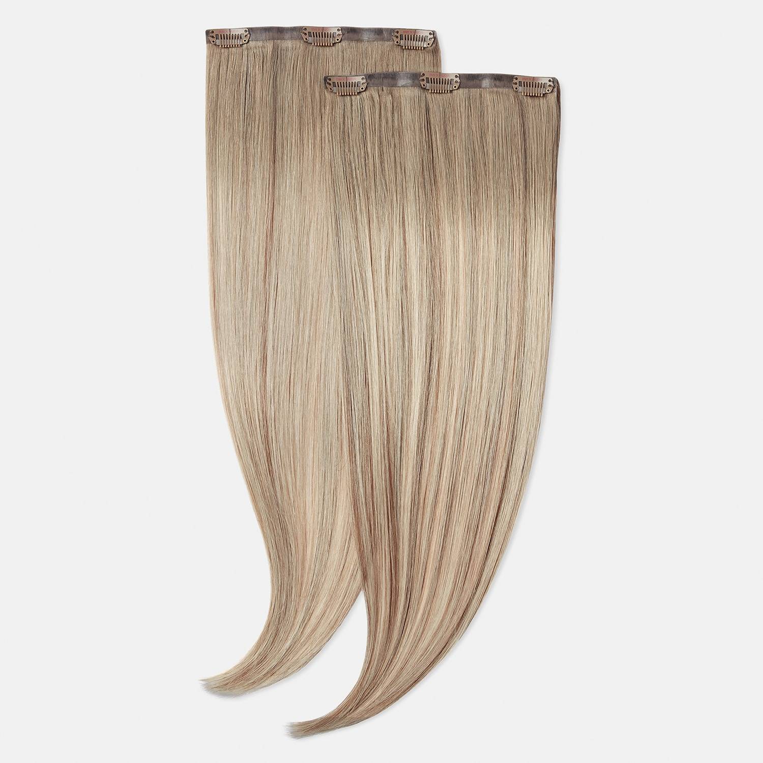 Beautyworks X Huda Barely There Mix & Match Duo 18" Mocha Melt