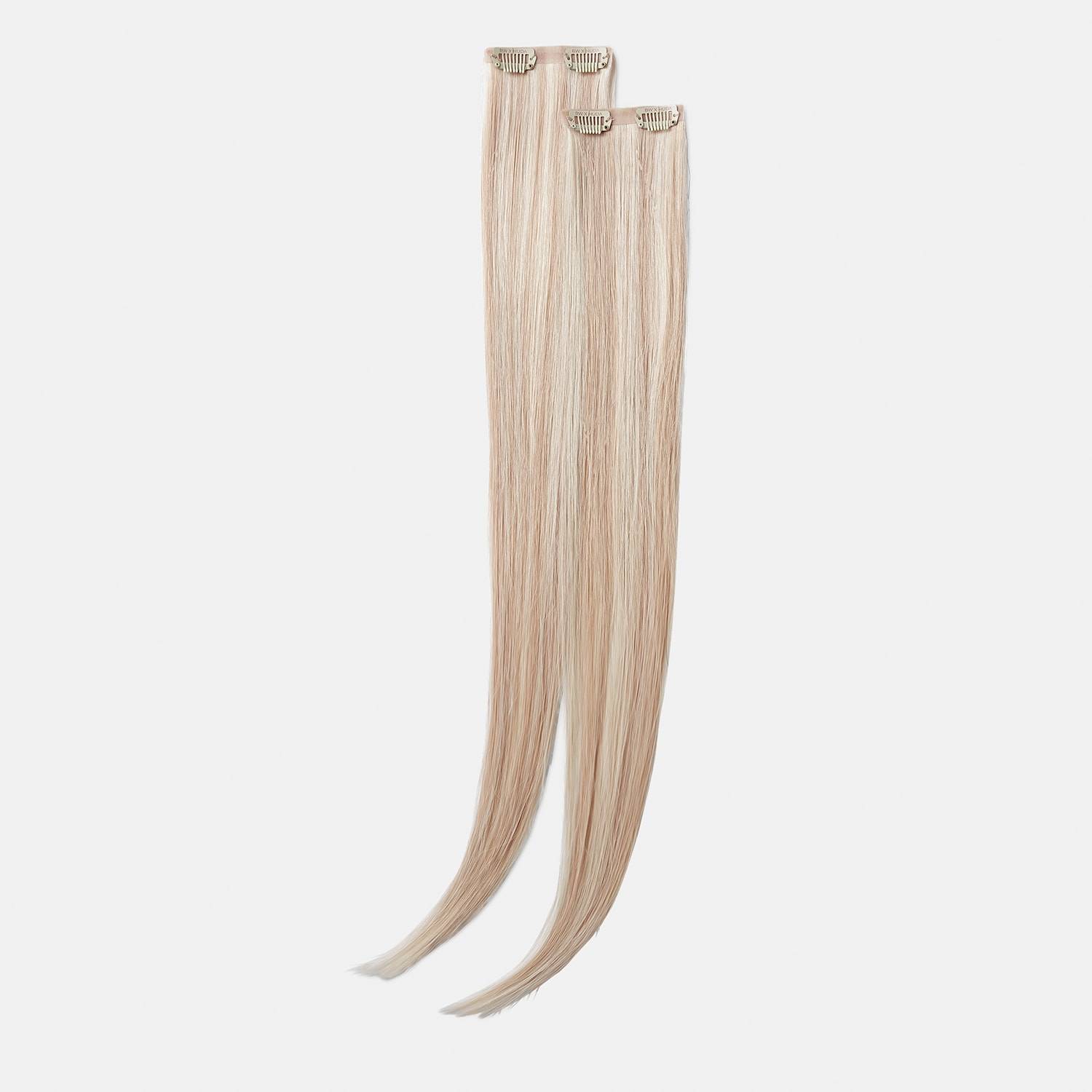 Beautyworks X Huda Barely There Mix & Match Minis 18" Champagne Blonde