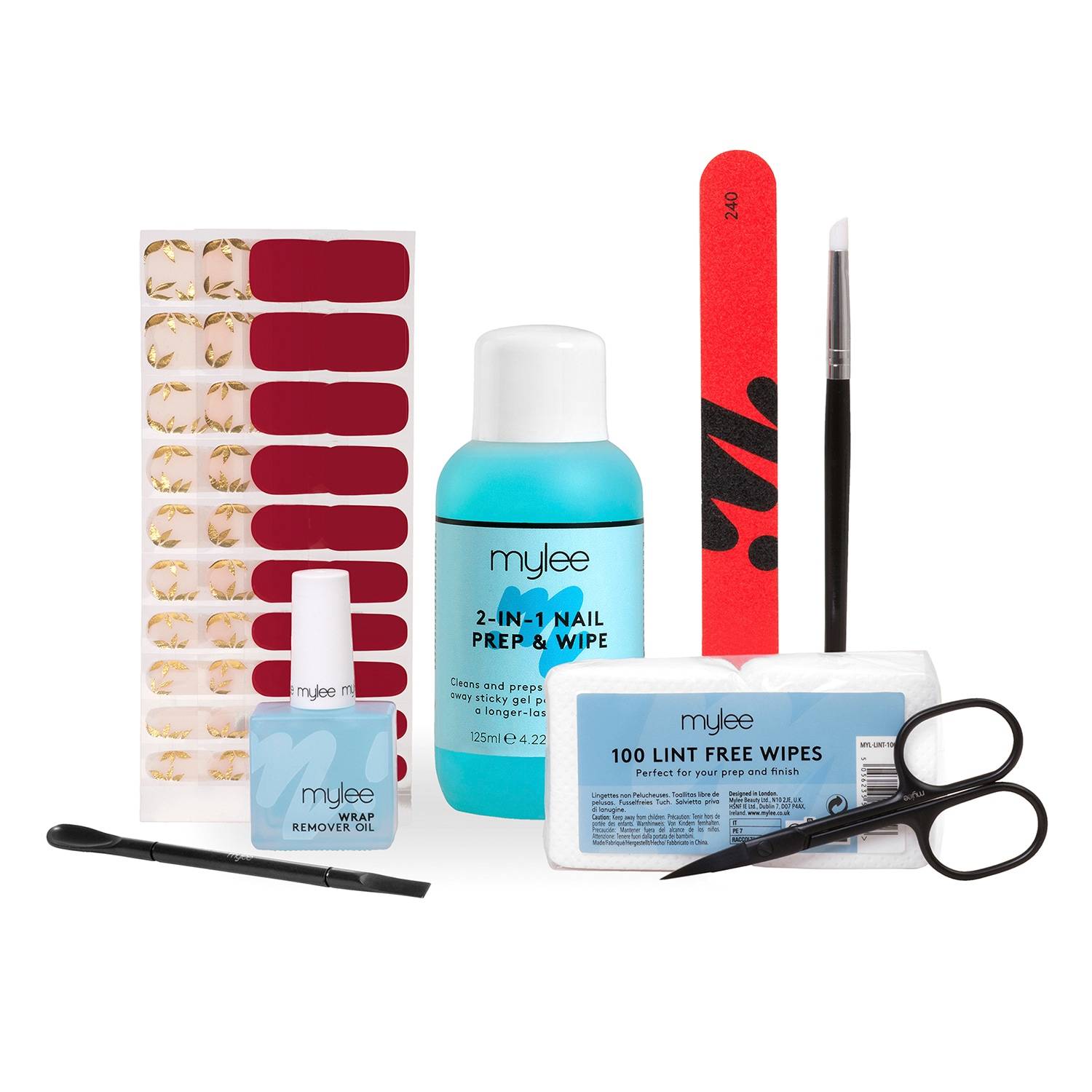 Mylee Gel Nail Wrap Kit Wrap Kit