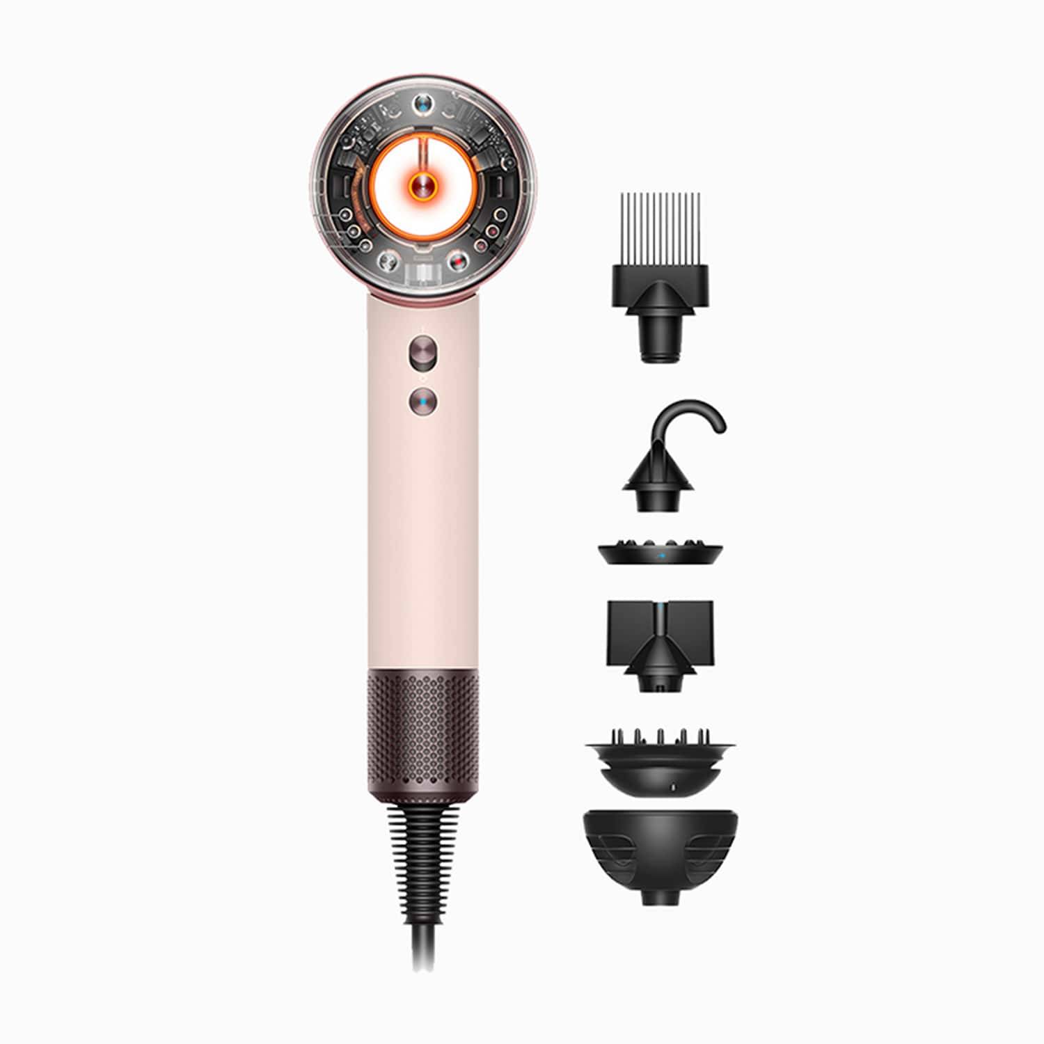 Dyson Supersonic Nural Hair Dryer Curly To Coily Ceramic Pink
