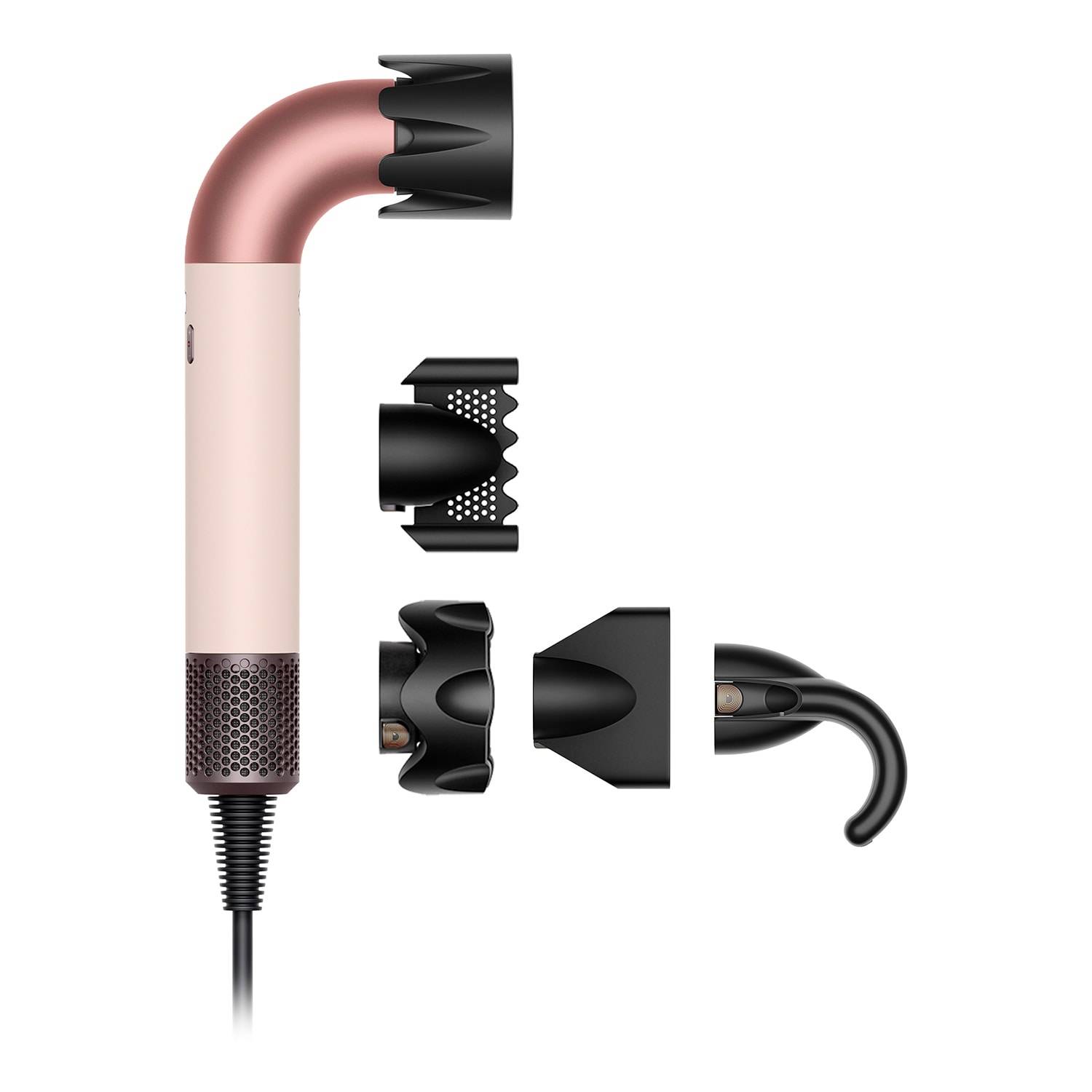 Dyson Supersonic R Hair Dryer Straight To Wavy Ceramic Pink