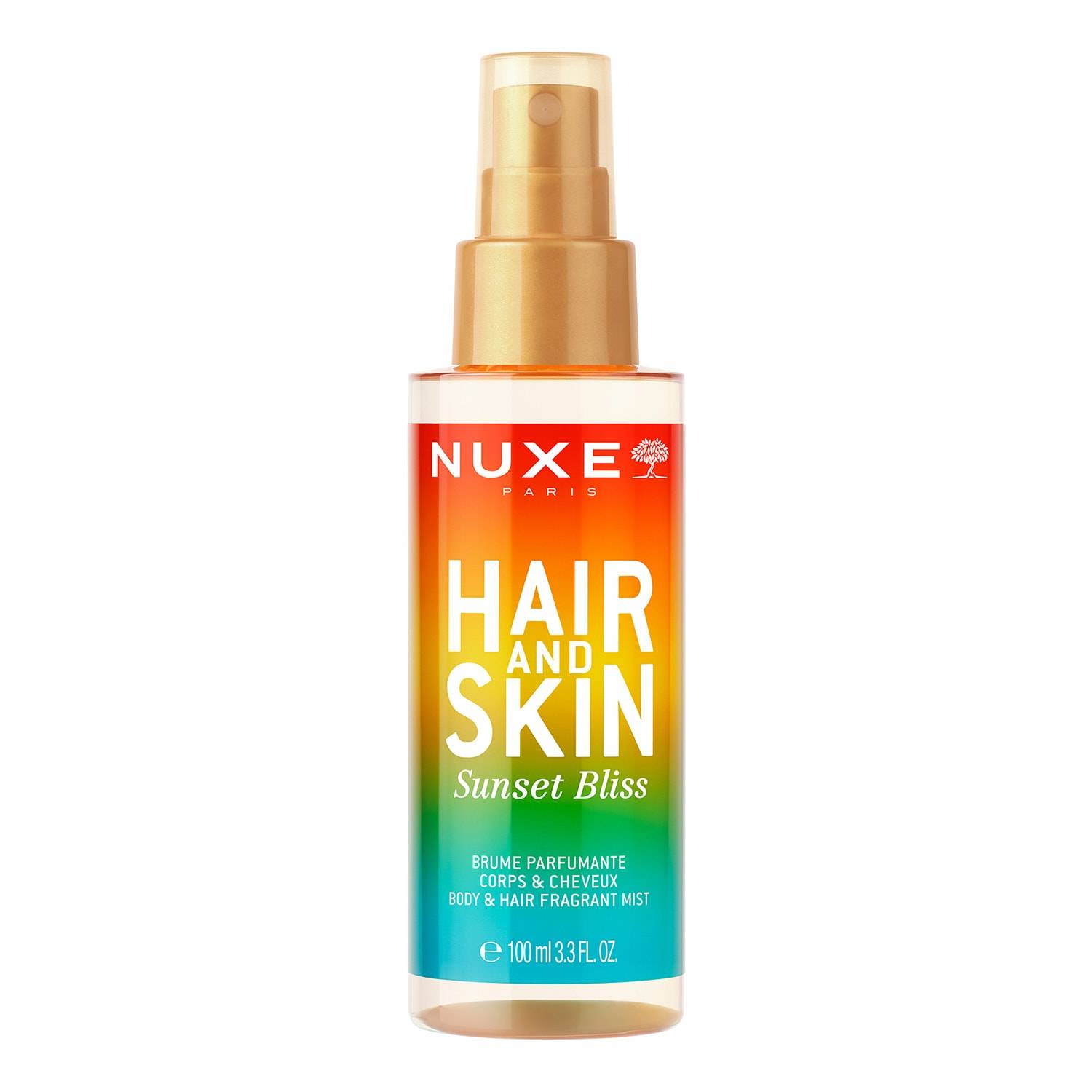 Nuxe Hair & Skin Sunset Bliss Body And Hair Fragrant Mist 100Ml