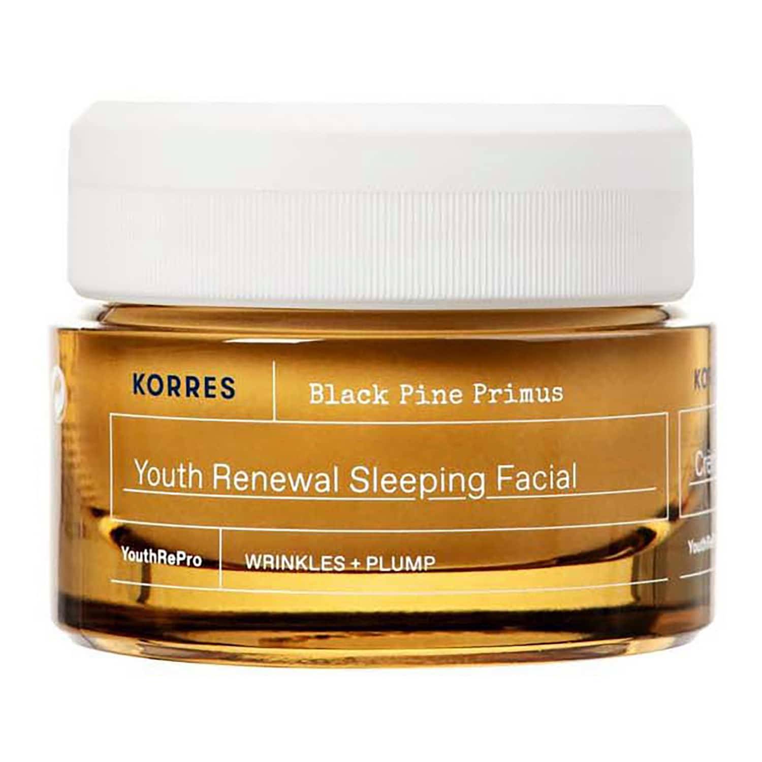 Korres Black Pine Primus Youth Renewal Sleeping Facial Night Cream 40Ml
