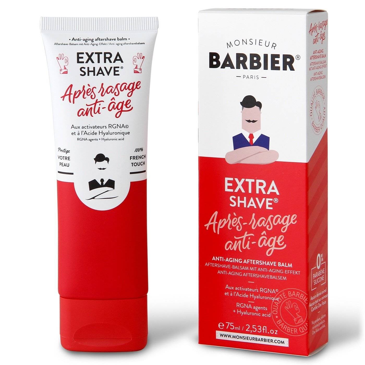 Monsieur BARBIER Après-rasage Anti-âge Extra-Shave 75ml