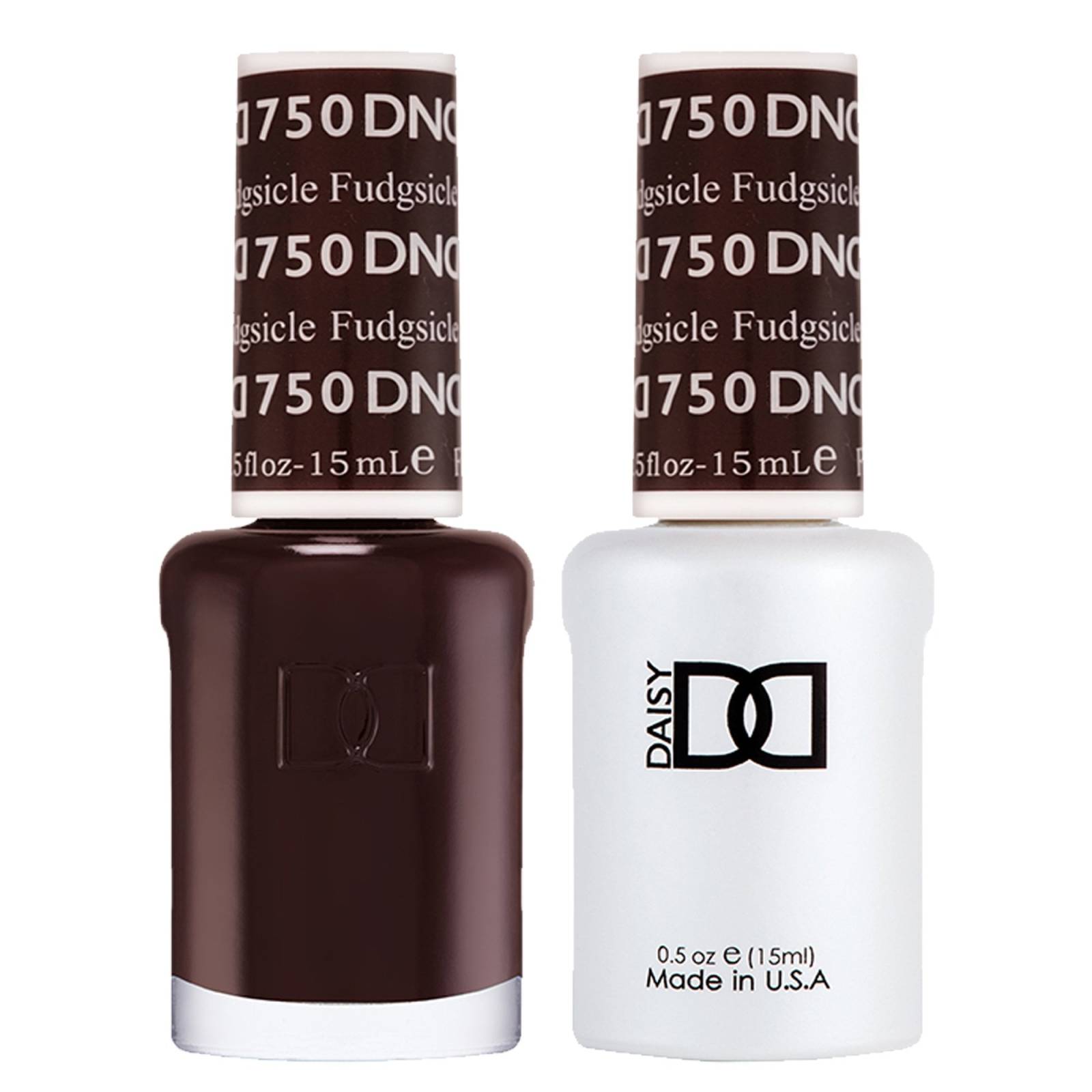 Dnd Duo Gel & Nail Polish Set Browns 2 X 15Ml Fudgsicle