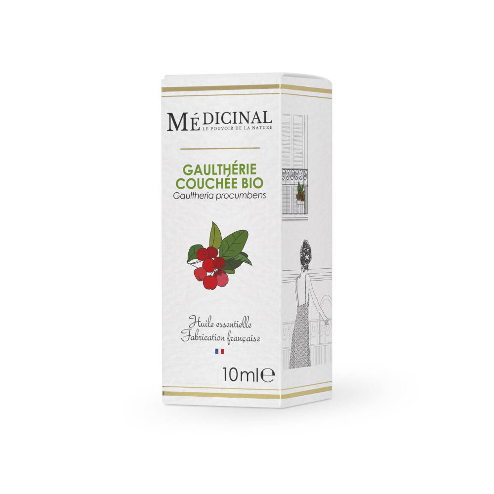 Medicinal huile essentielle bio gaulthérie 10ml