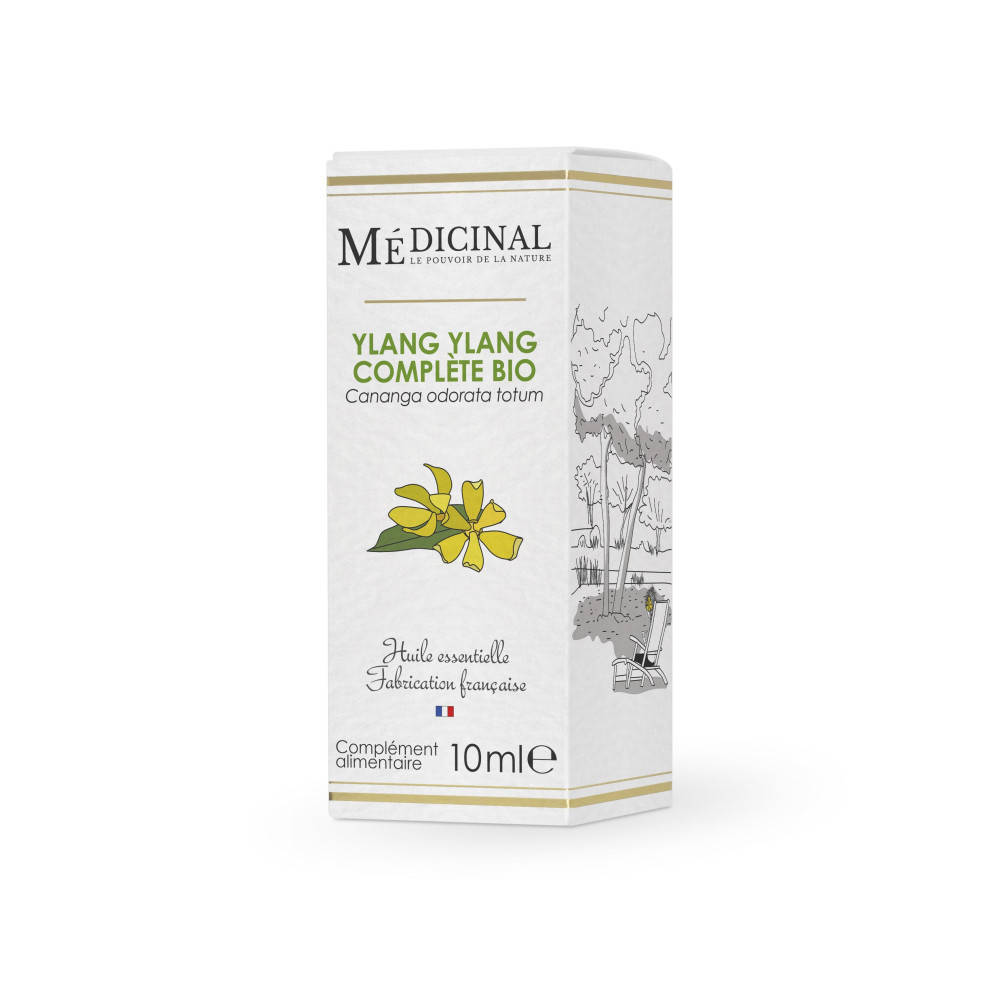 Medicinal huile essentielle bio ylang ylang 10ml