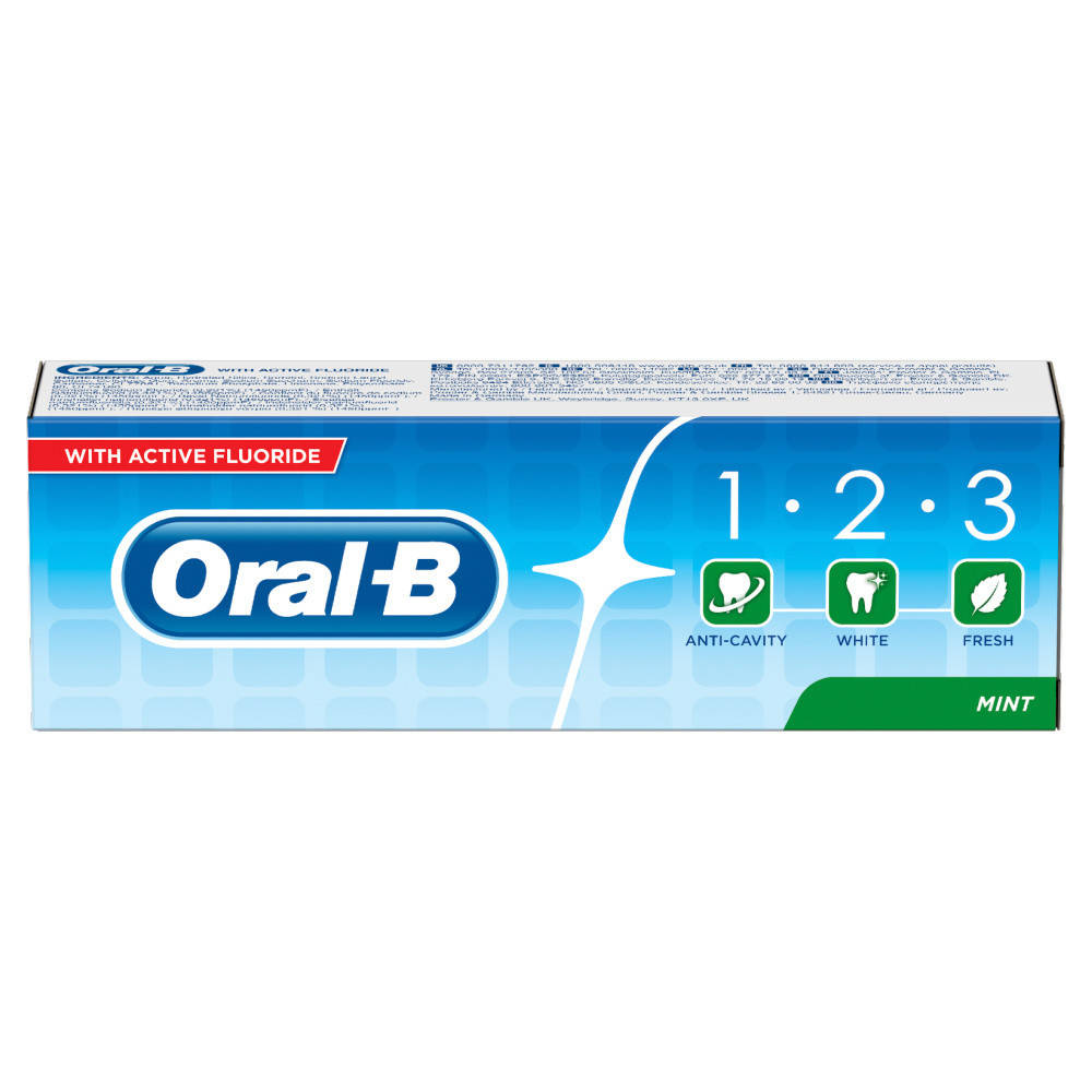 Oral-B 1-2-3 Mint Toothpaste 100Ml
