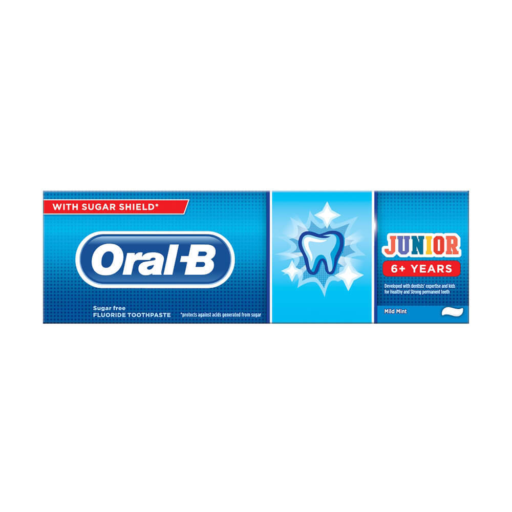 Oral-B Junior 6+ Toothpaste Mild Mint 75Ml