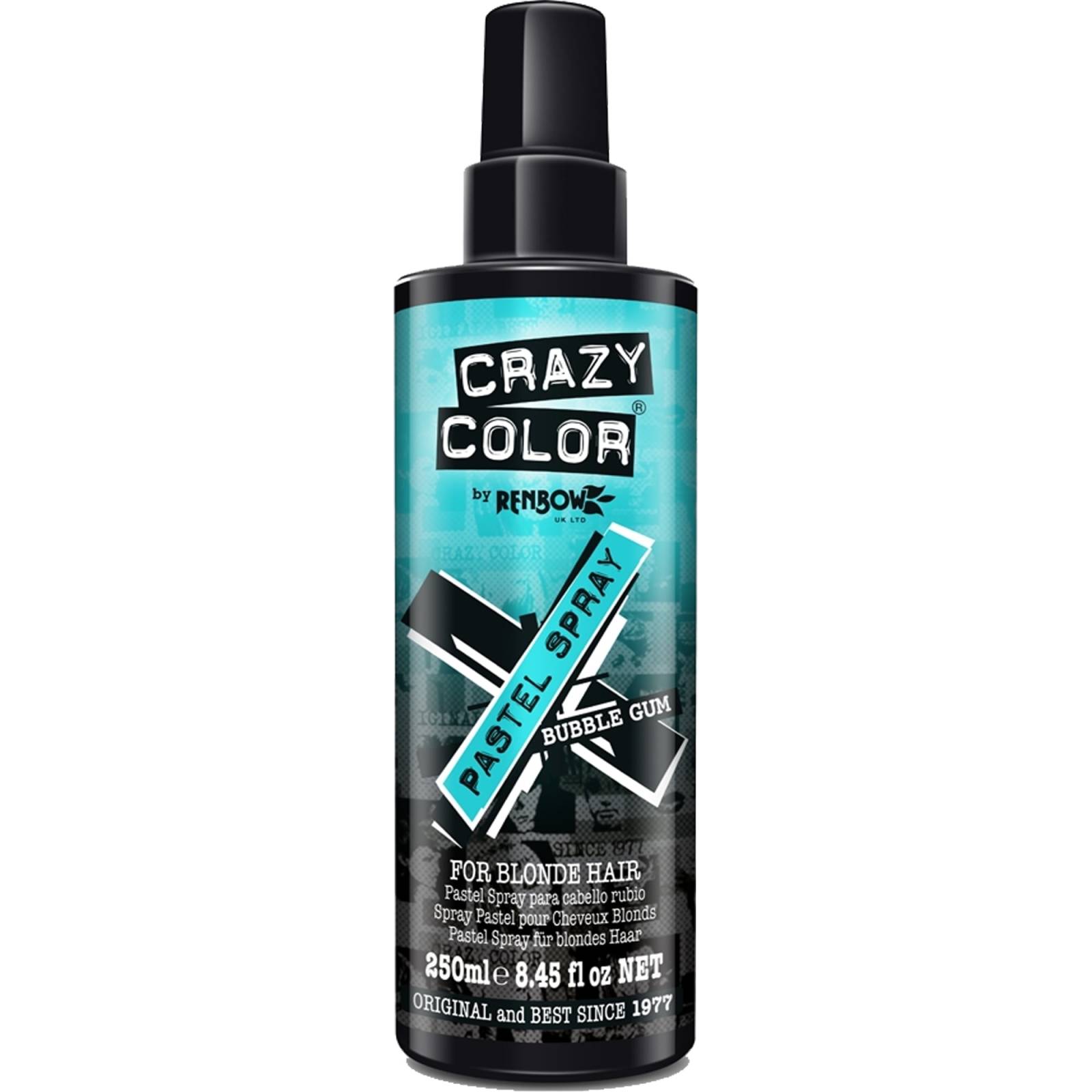 Crazy Color Spray In Pastel hair spray Bubblegum 250ml