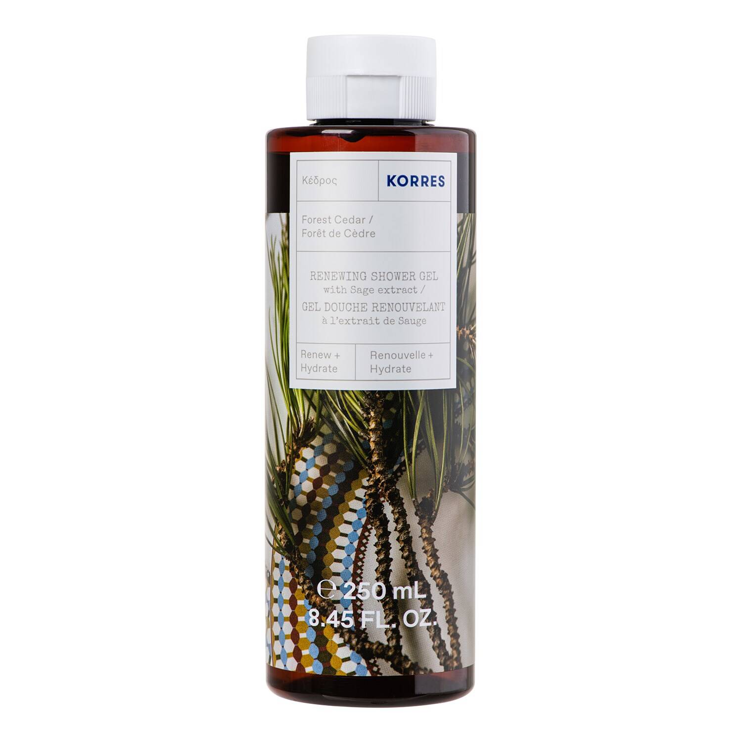 Korres Cedar Showergel 250Ml