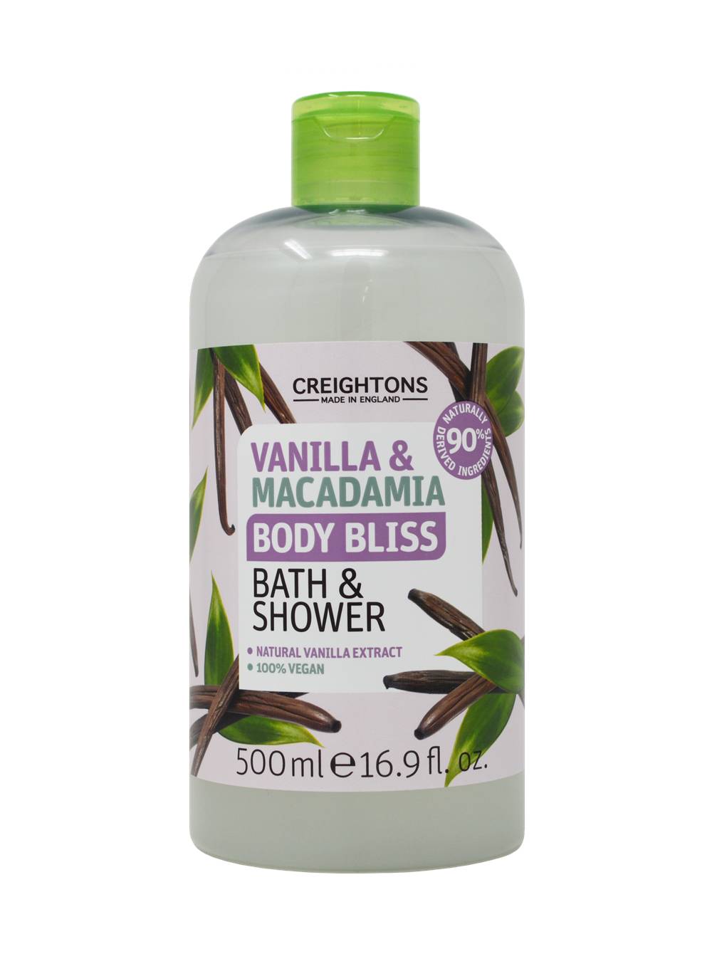 Vanilla and Macadamia Body Bliss Bath and Shower 500ml