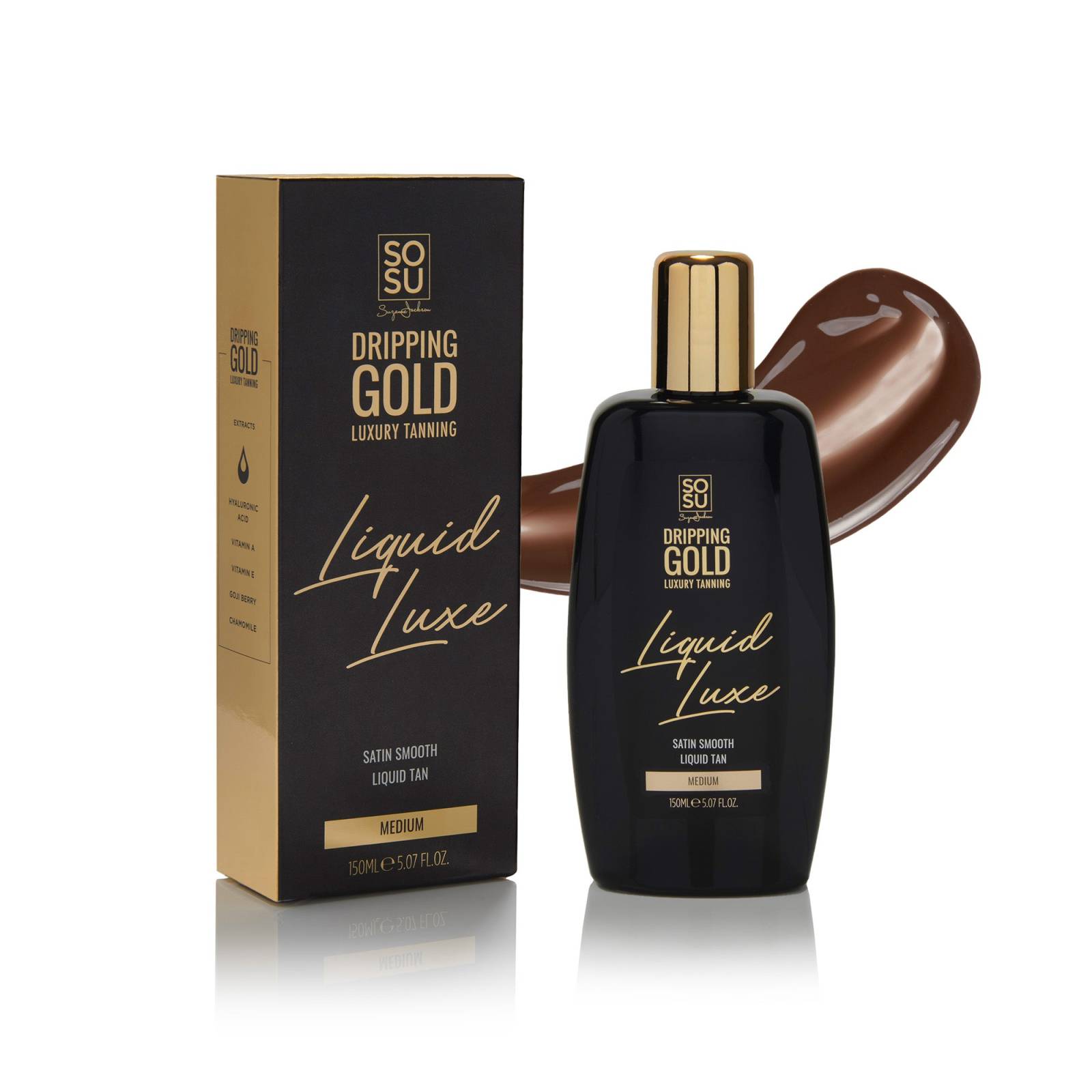 Dripping Gold Liquid Luxe Medium Tan 150Ml