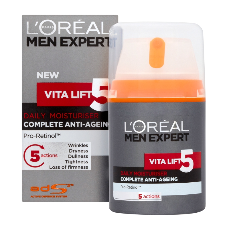 L'Oreal Paris Men Expert Vita Lift 5 Daily Moisturiser 50Ml