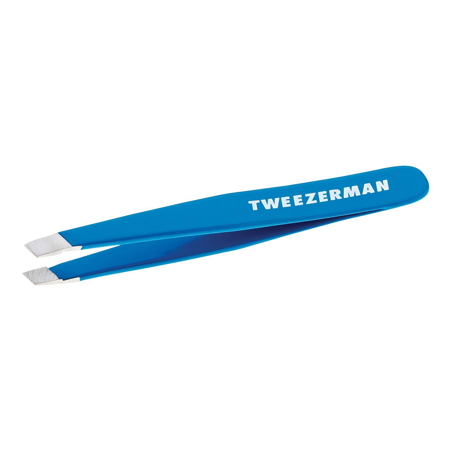 Tweezerman Mini Slant Tweezer Bahama Blue