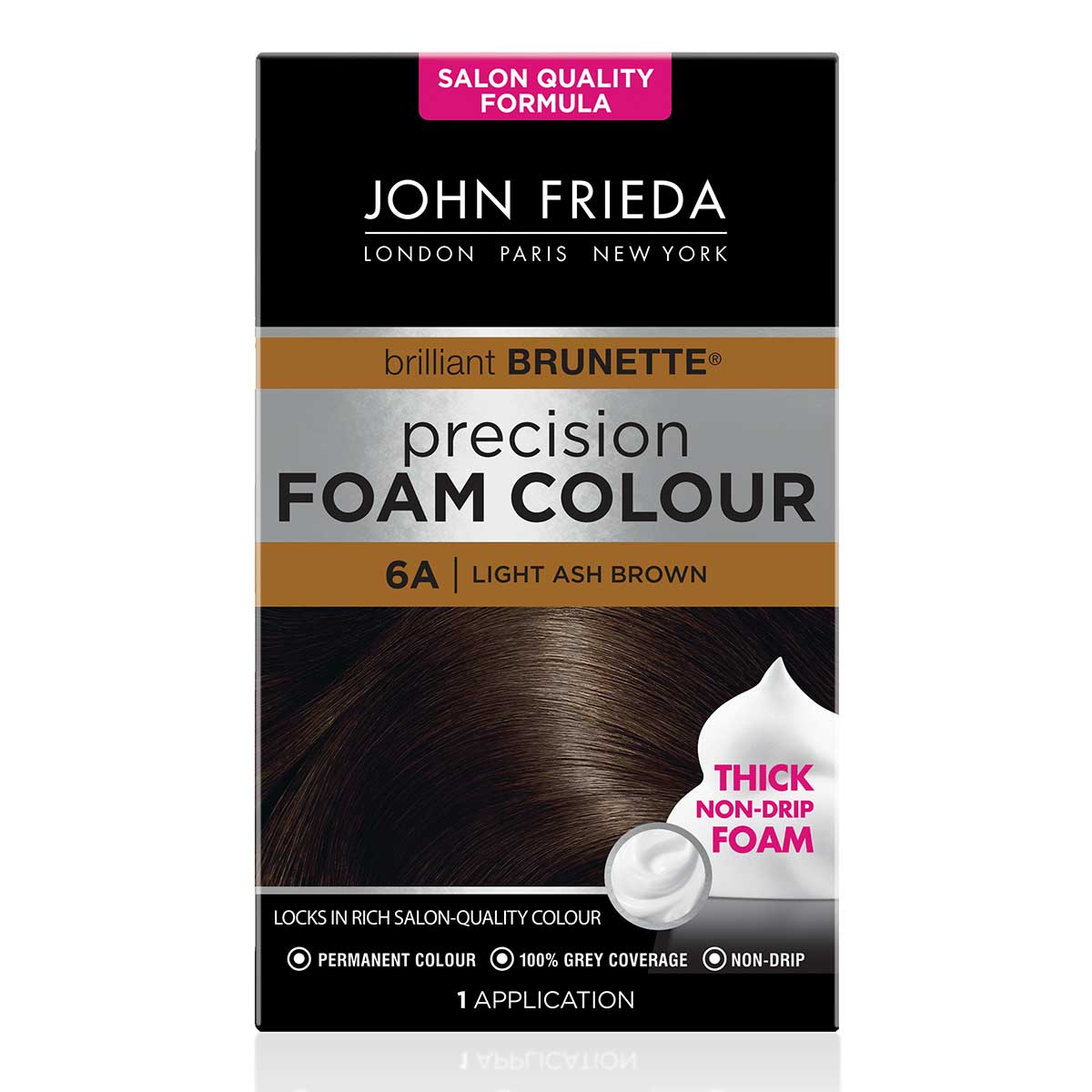 John Frieda Precision Foam Colour 6A Light Ash Brown