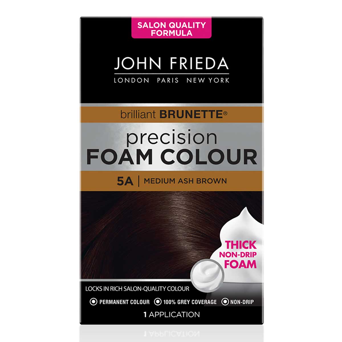 John Frieda Precision Foam Colour 5A Medium Ash Brown