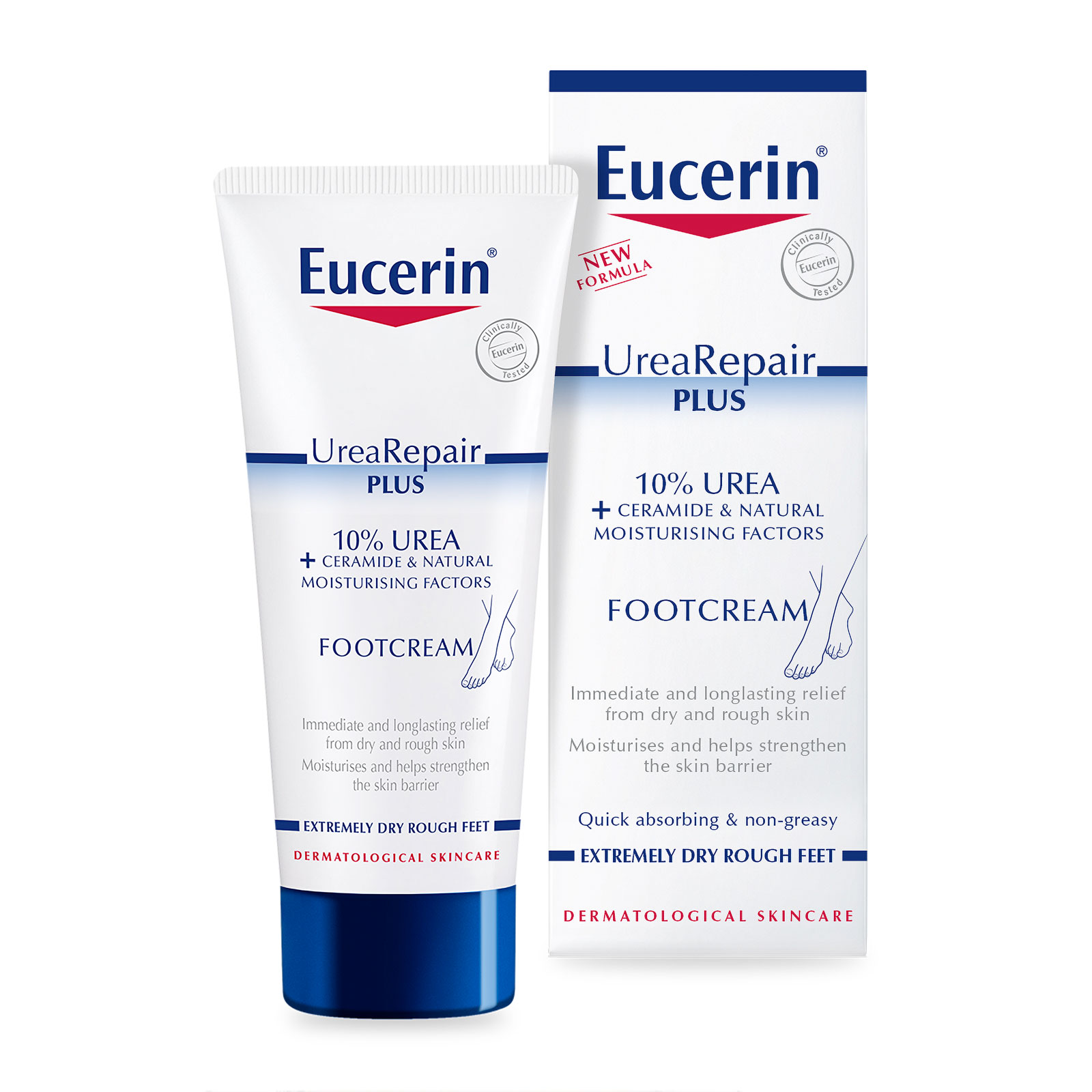 Eucerin Urearepair Plus 10% Urea Foot Cream 100Ml