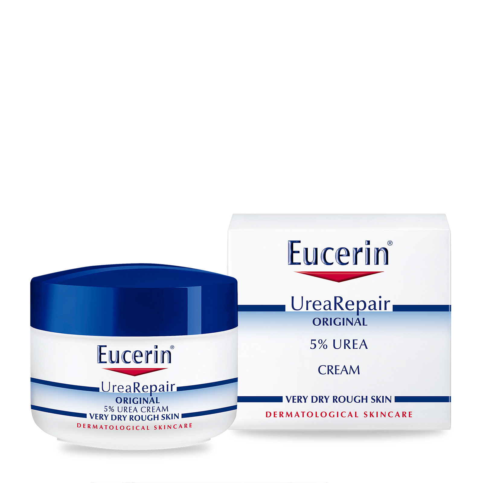 Eucerin Urearepair 5% Urea Original Body Cream 75Ml