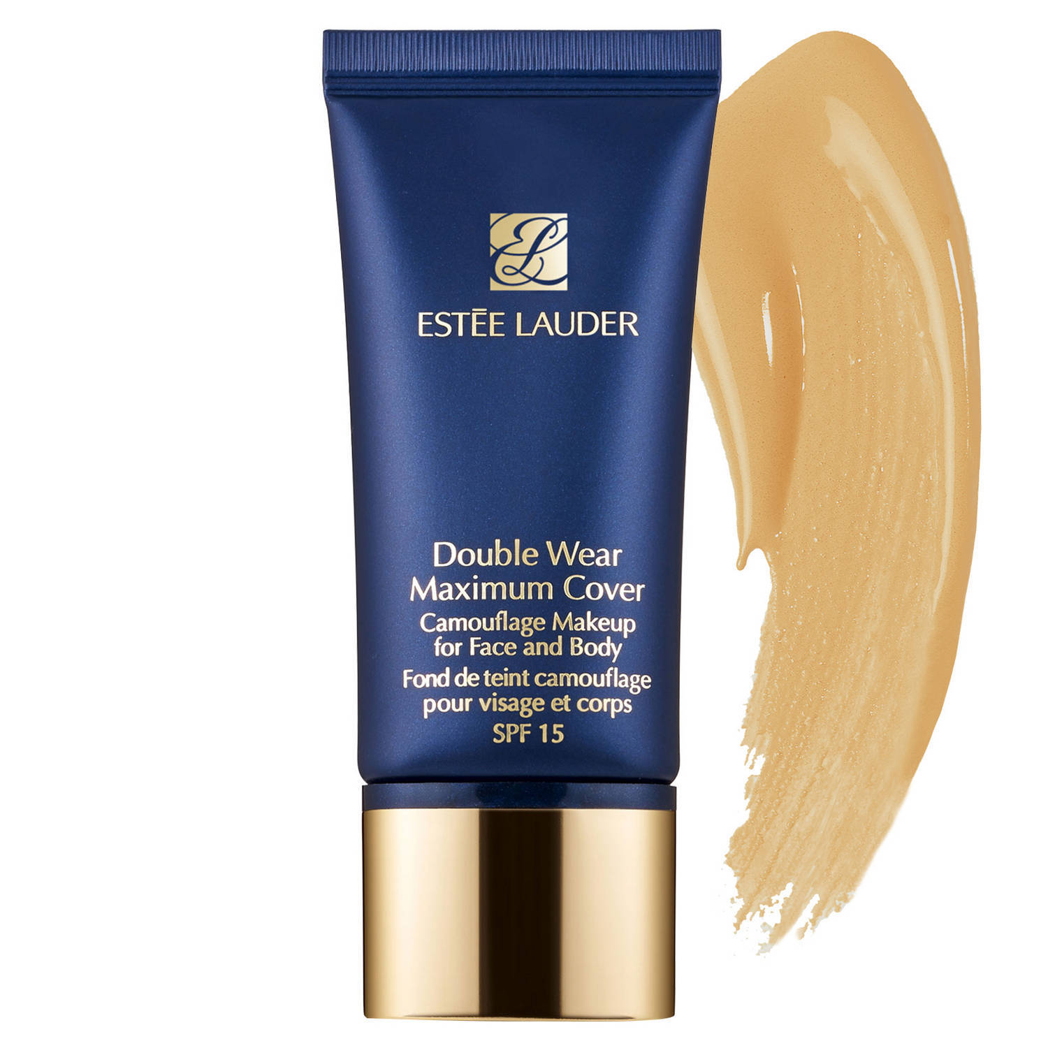 Estée Lauder Double Wear Maximium Cover Camouflage Foundation For Face And Body Spf 15 30Ml 2W2 Rattan (Light/Medium, Warm)