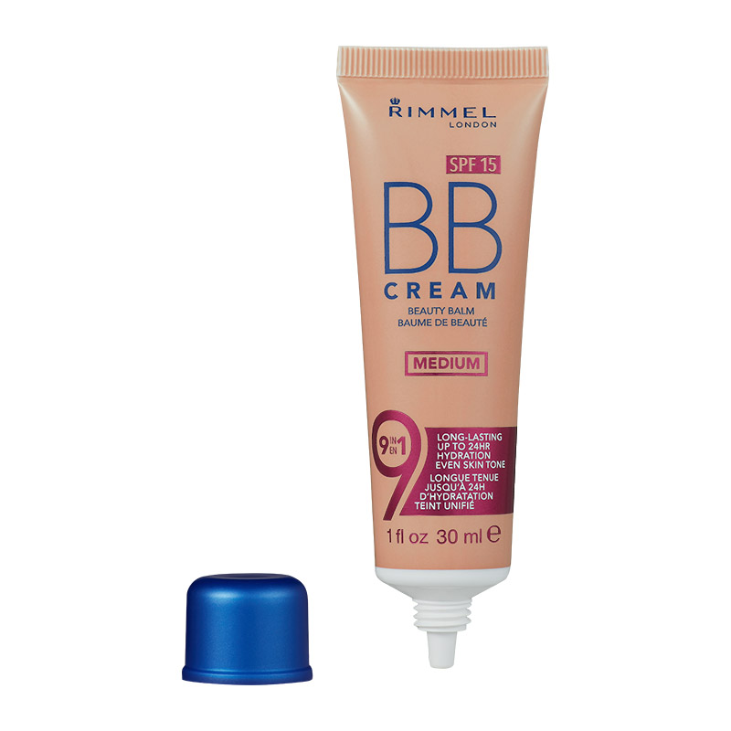Rimmel Bb Cream 9-In-1 Skin Perfecting Super Makeup Spf15 30Ml Medium (Medium, Cool)