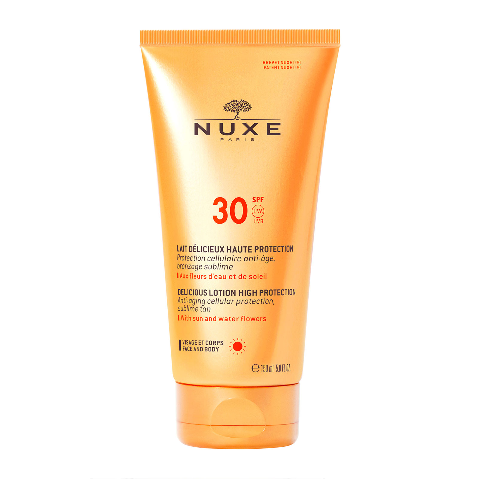 Nuxe Sun Lait Delicieux Haute Protection Delicious Lotion High Protection Spf30 150Ml