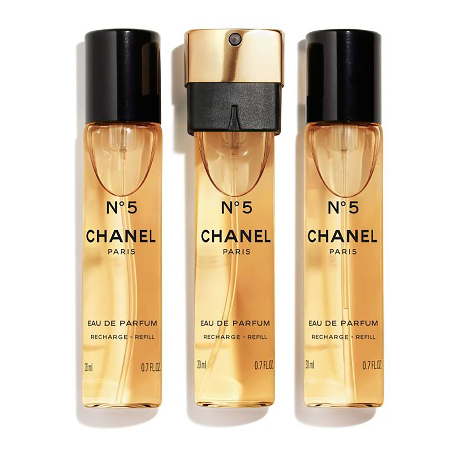 Chanel Ndeg5 Eau De Parfum Purse Spray 3 X 20Ml