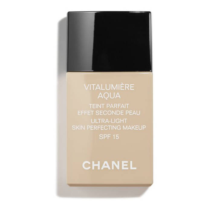 Chanel Vitalumière Aqua Ultra-Light Skin Perfecting Makeup Spf 15 30Ml 50 Beige