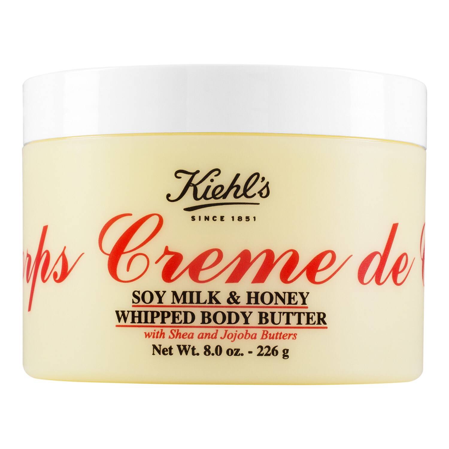 Kiehl's Crème De Corps Soy Milk & Honey Whipped Body Butter 226G