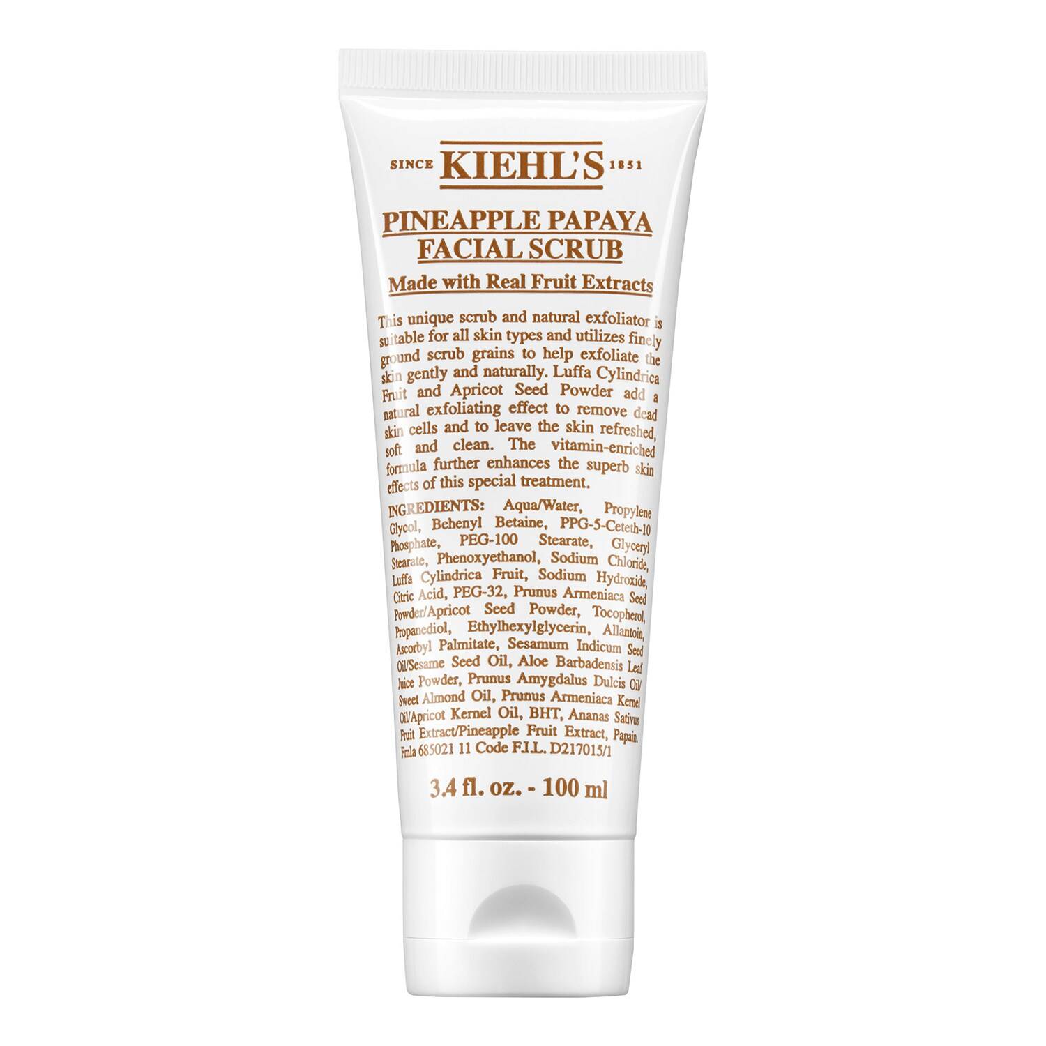 Kiehl's Pineapple Papaya Facial Scrub 100Ml