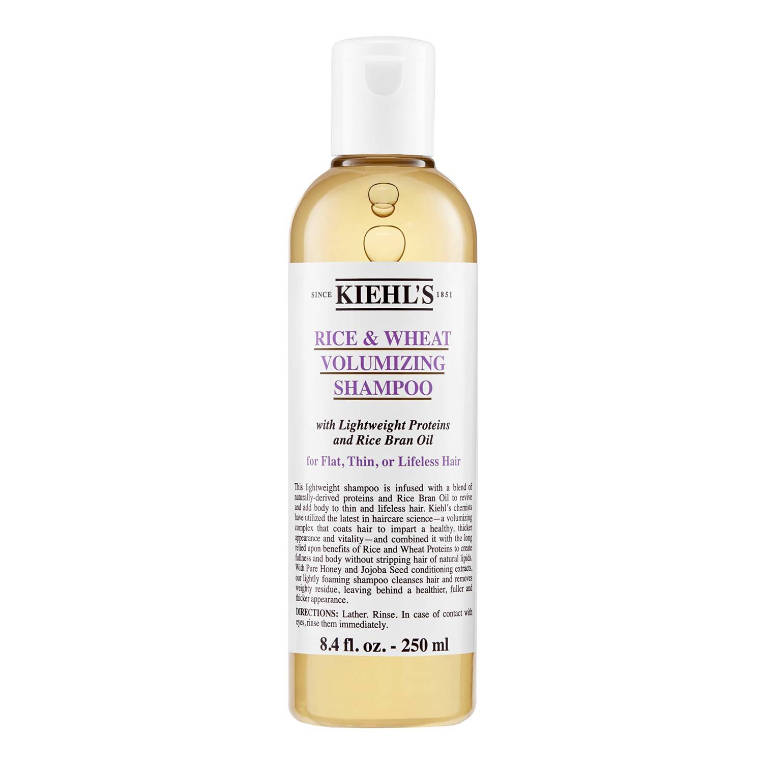 Kiehl's Rice & Wheat Volumizing Shampoo 250Ml