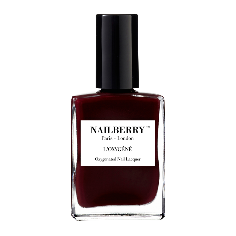 Nailberry 12 Free Breathable Luxury Nail Polish 15Ml Noirberry