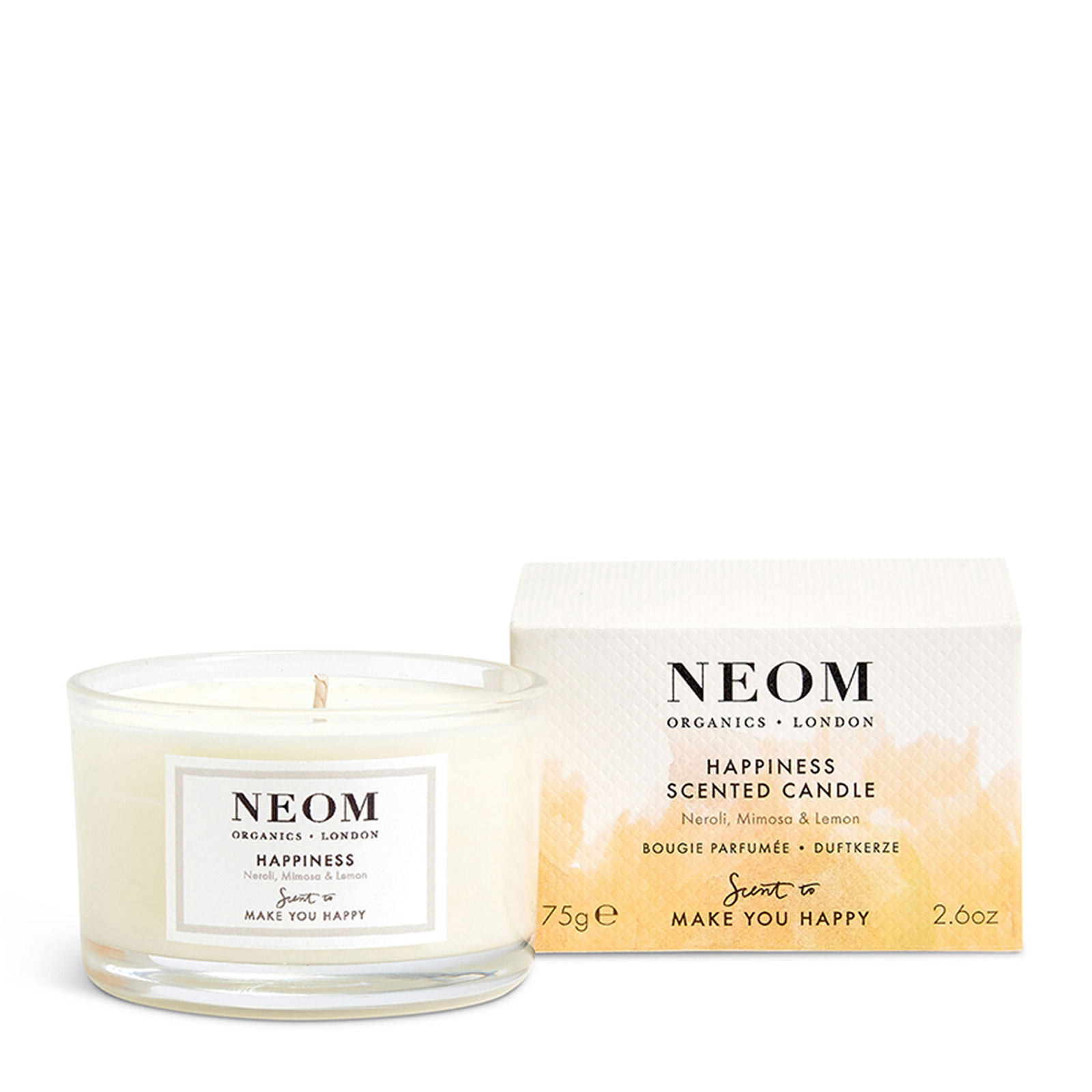 Neom Happiness Scented Candle (Travel) 75G