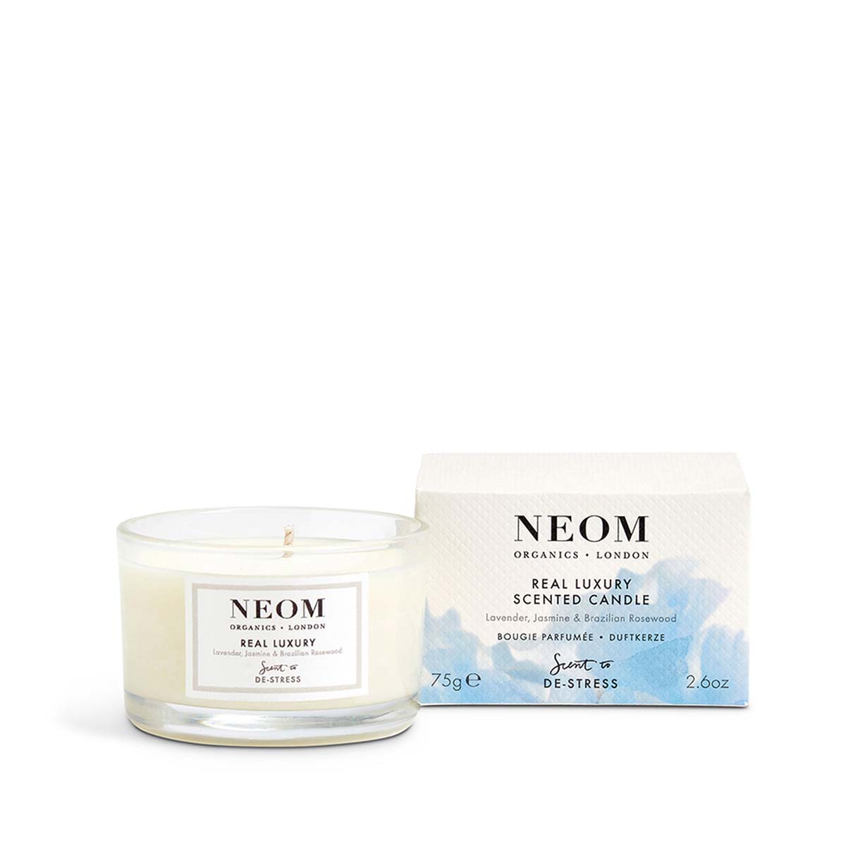 Neom Real Luxury™ Bougie Parfumée (Voyage) 75g