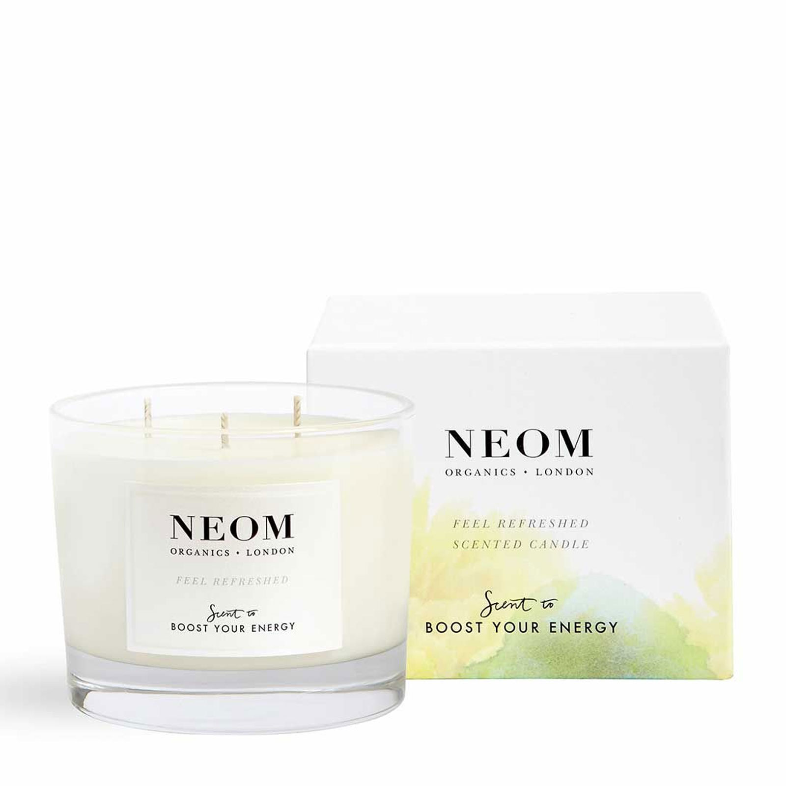 Neom Feel Refreshed Scented Candle (3 Wicks) 420G