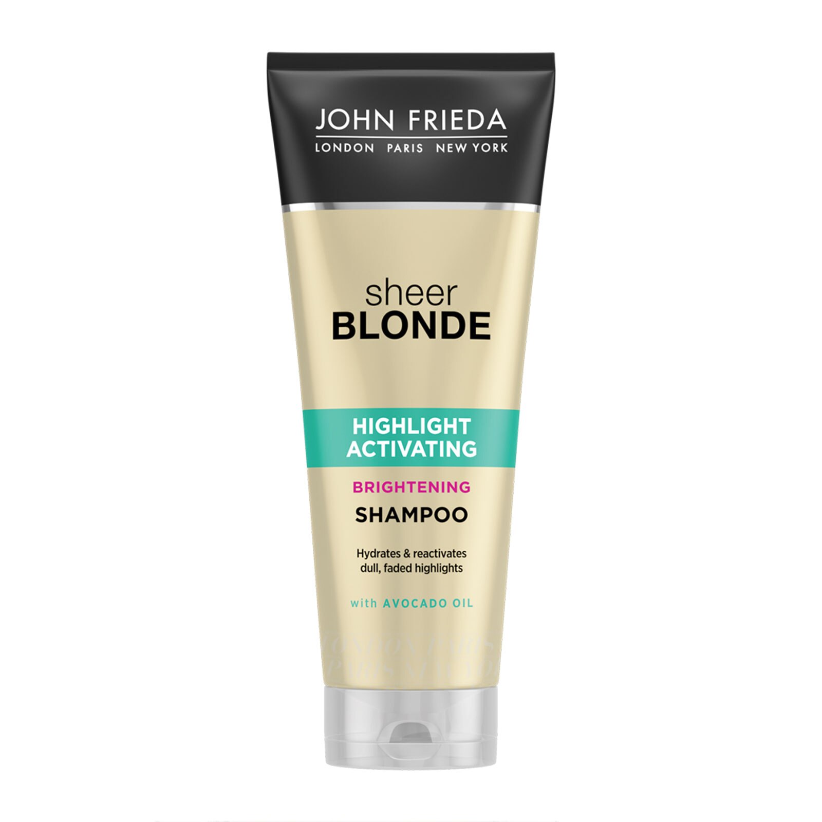 John Frieda Sheer Blonde Highlight Activating Shampooing Démêlant Nutritif Éclaircissant 250ml
