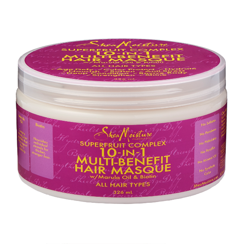 shea moisture superfruit complex 10 in 1 renewal system hair masque 326ml