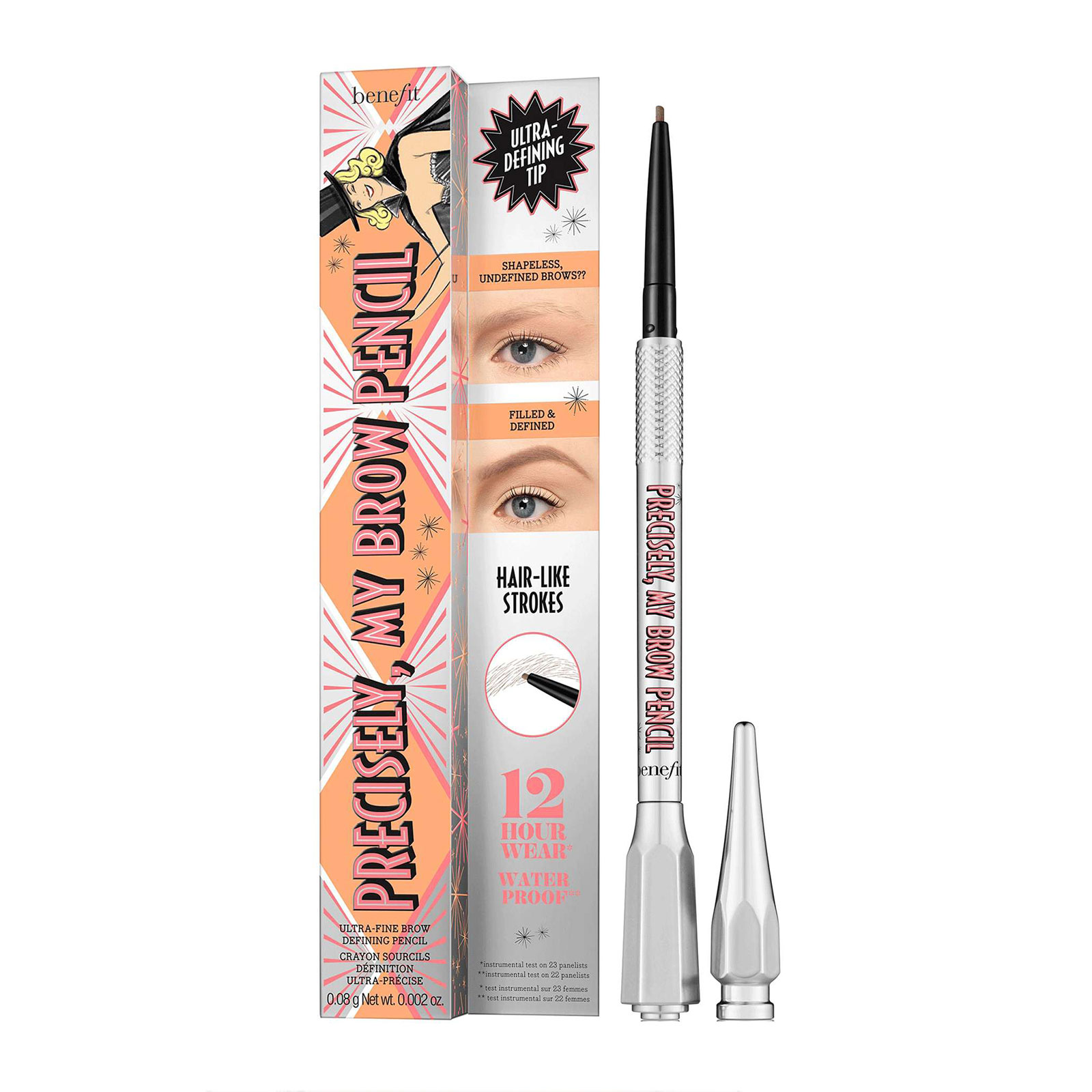 Benefit Precisely My Brow Pencil Ultra Fine Shape & Define 0.08G Cool Grey