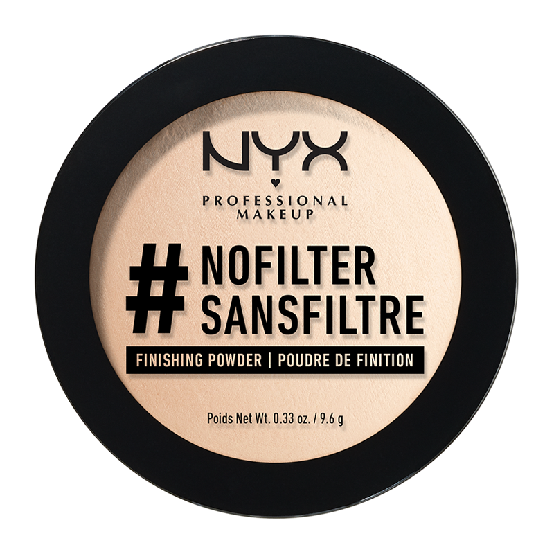 nyx professional makeup no filter finishing powder 9.6g light beige