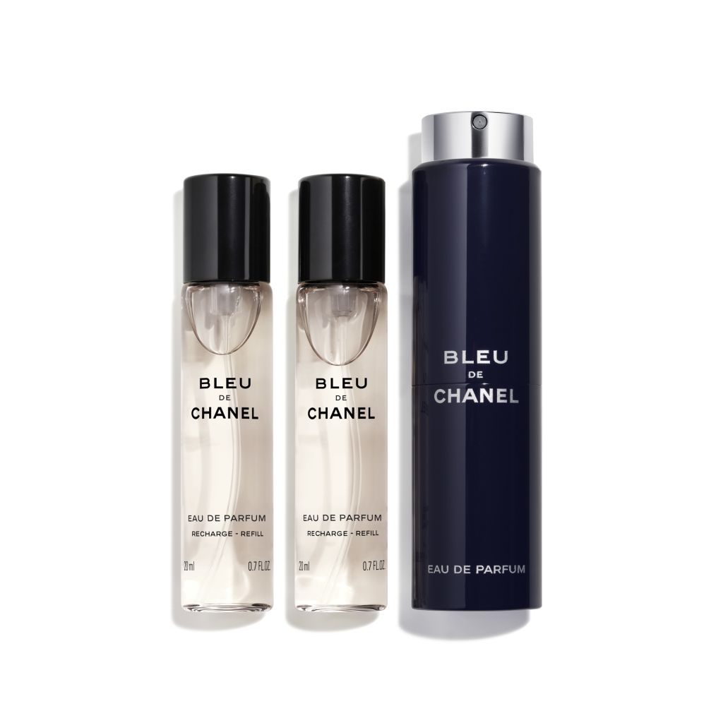 Chanel Bleu De Chanel Eau De Parfum Twist & Spray 3 X 20Ml