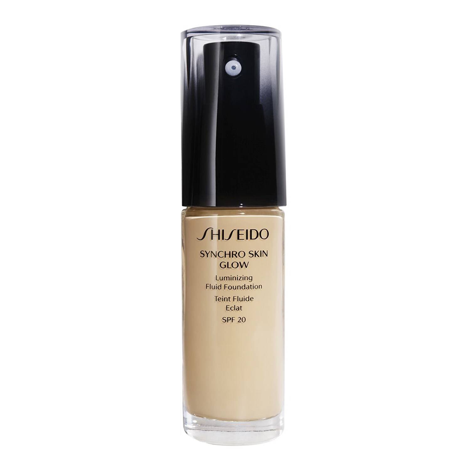 Shiseido Synchro Skin Glow Luminizing Foundation 30Ml 3 Golden (Medium, Warm)