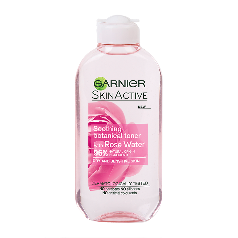 Garnier Skinactive Naturals Rose Water Botanical Toner 200Ml