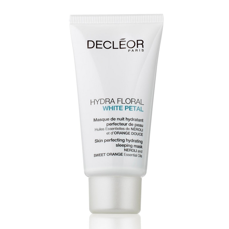 DECLÉOR Hydra Floral White Petal Masque de Nuit Hydratant Perfecteur de Teint 50ml