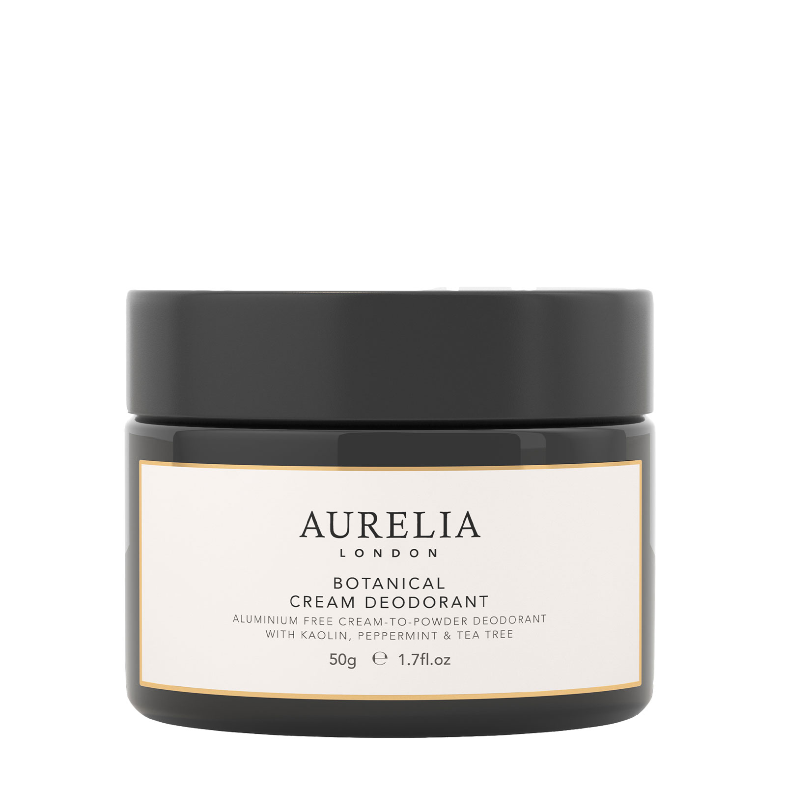 Aurelia London Botanical Cream Deodorant Natural Aluminium Free 50G
