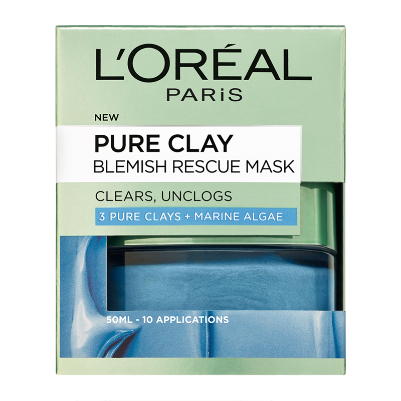 L'Oréal Paris Pure Clay Blemish Rescue Mask 50ml