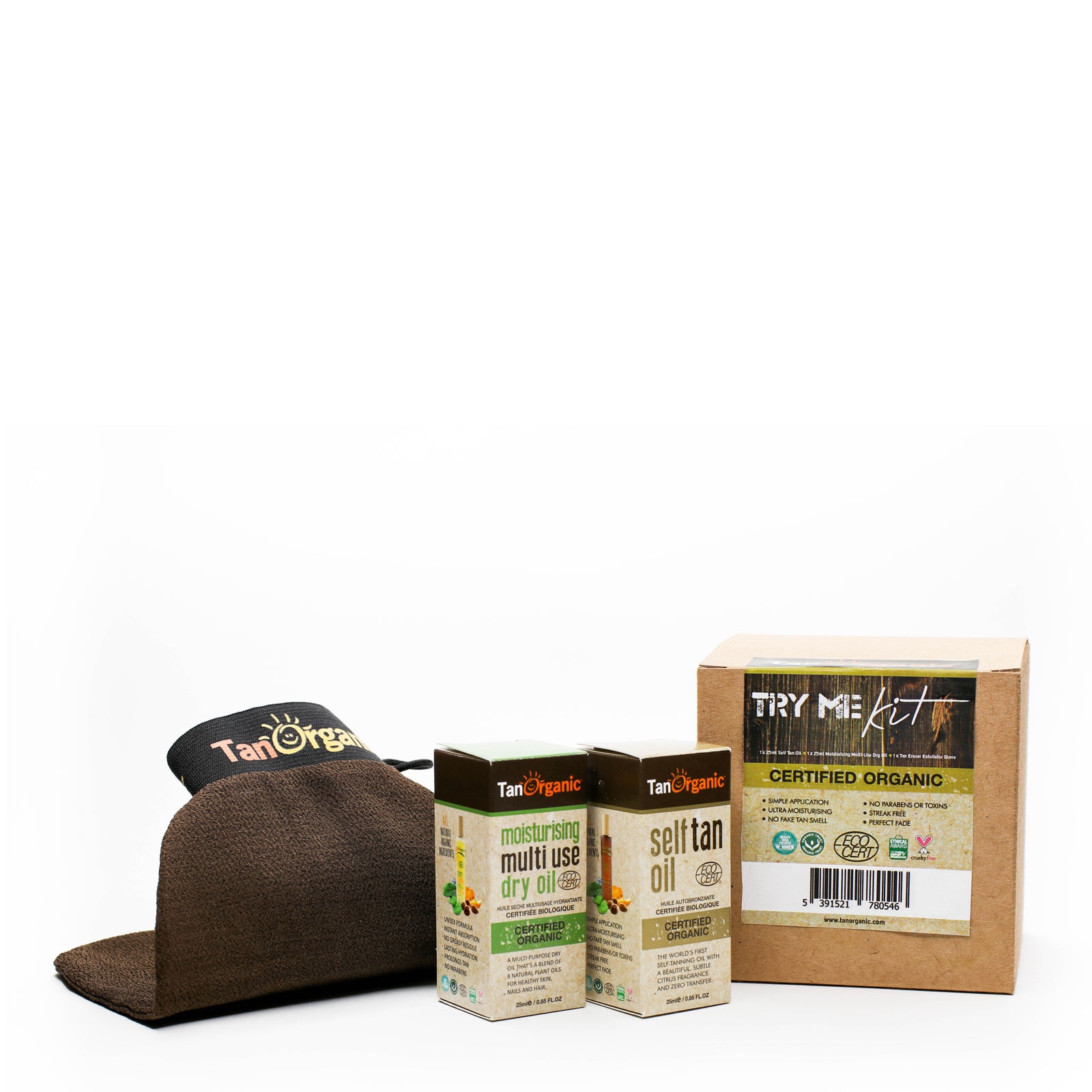 TanOrganic Try Me Kit